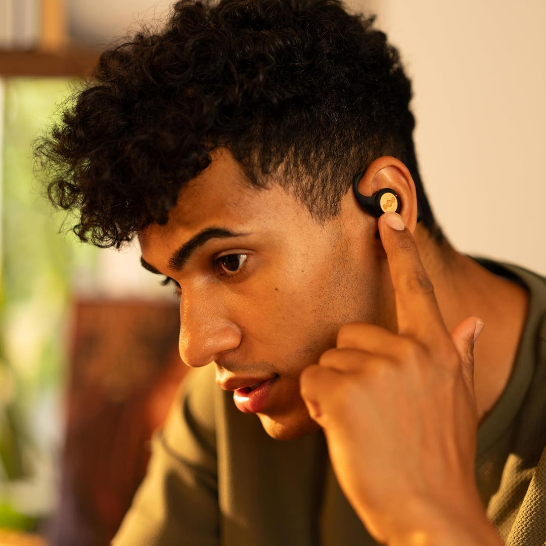 Marley House of Liberate Open Ear Kopfhörer Bluetooth - Open Ear Headphones mit Mikrofon, Earbuds mi