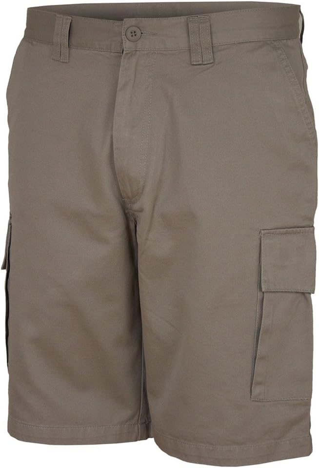 Carson Classic Casuals Carson Classic Cargo Shorts aus Reiner Baumwolle, 1 Stück, 30, khaki, KTHKS,K