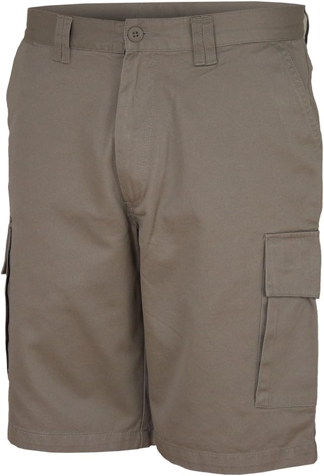 Carson Classic Casuals Carson Classic Cargo Shorts aus Reiner Baumwolle, 1 Stück, 42, khaki, KTHKS,K