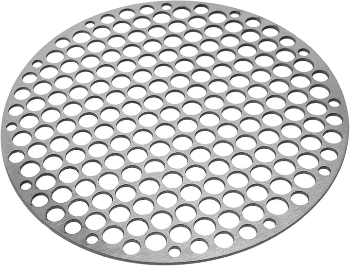 Runder Edelstahl-Grillrost, rundes Grillnetz, Drahtgeflecht, für Outdoor-Camping, Kochgeschirr, rund