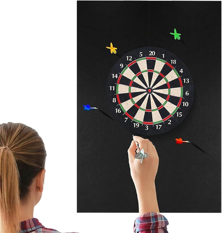 Wandschutz Für Dartscheibe | Filzumrandung Rückwand | Wandschutz Für Dartscheiben - Für Erwachsene S