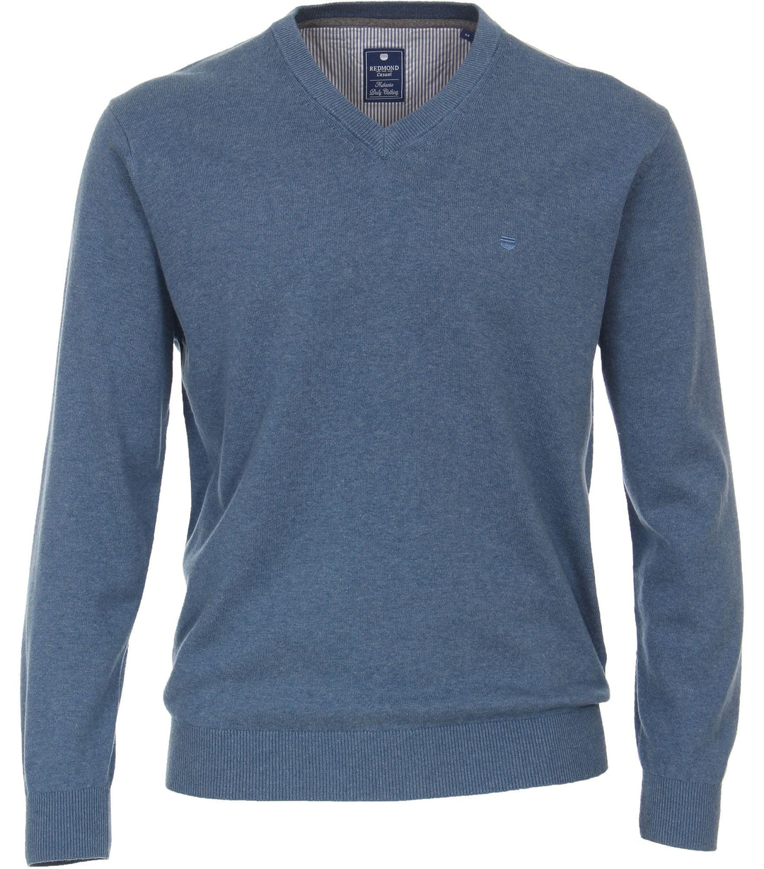 Redmond Pullover Uni S Blau (117), S Blau (117)