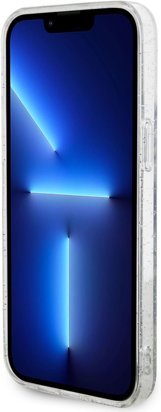 KARL LAGERFELD KLHMP15LHGKCNOT Hülle für iPhone 15 Pro 6.1" transparent hardcase Karl&Choupette Glit