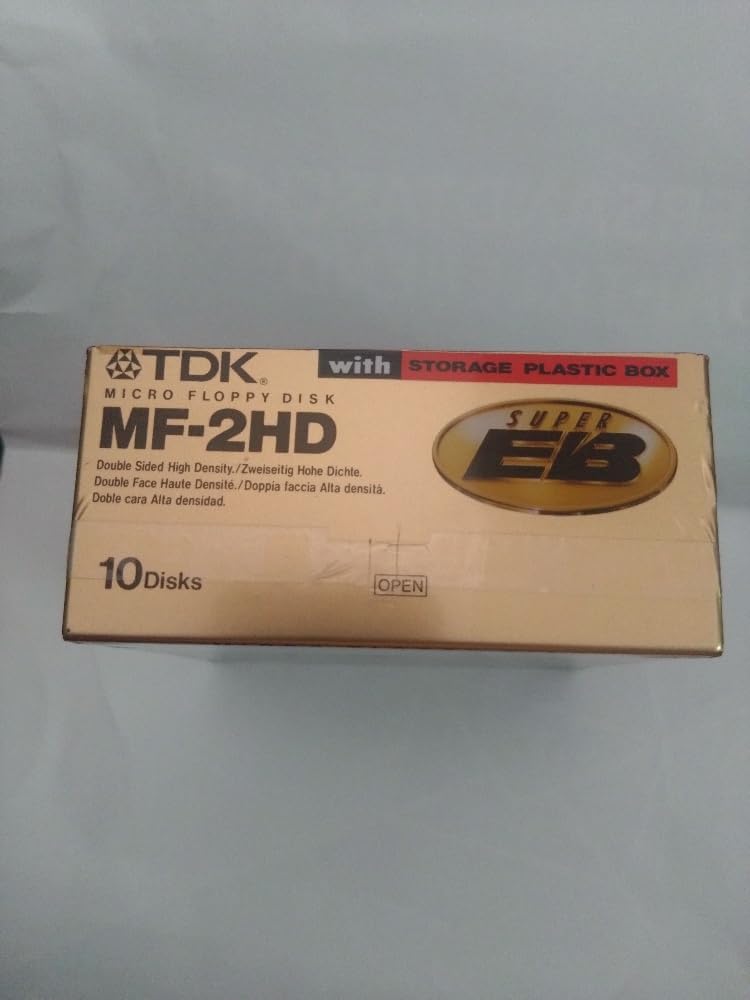 10 TDK Disketten MF2HD 3,5" formatiert