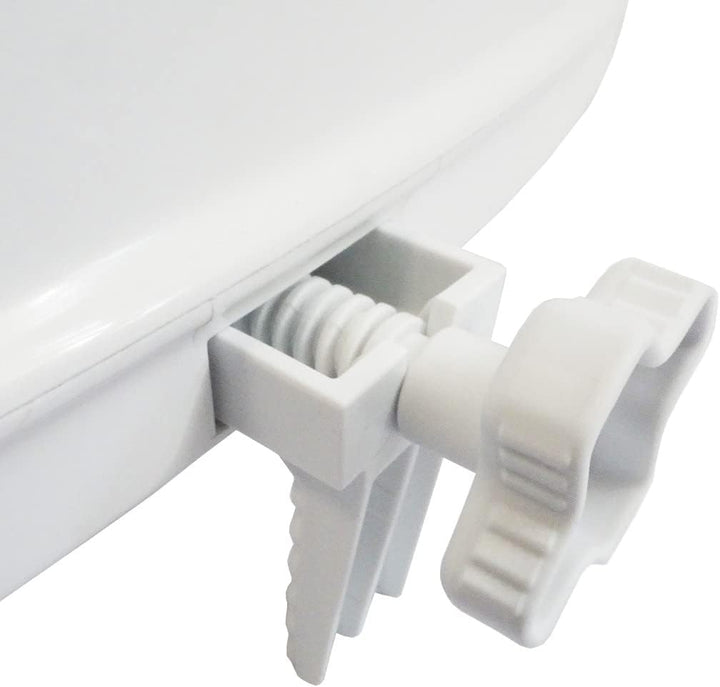 FabaCare Toilettensitzerhöhung Smart, Toilettenaufsatz, WC-Sitz bis 250 kg belastbar, 15 cm ohne Dec