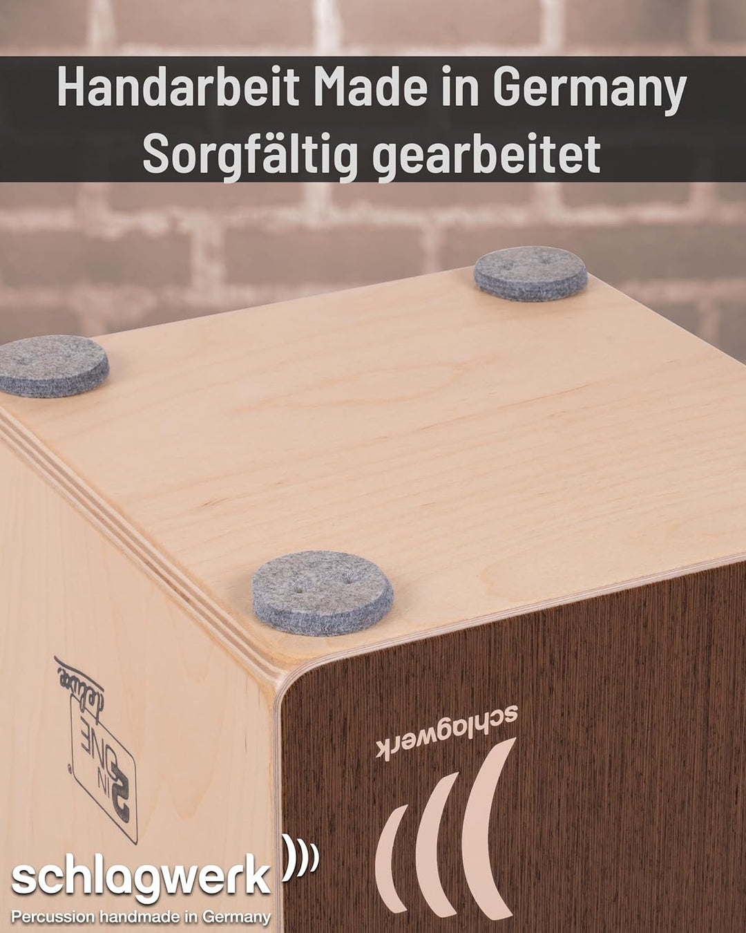 Schlagwerk Cajon 2 in One deluxe CP 430 (Wenge) Deluxe' Wenge, Deluxe' Wenge
