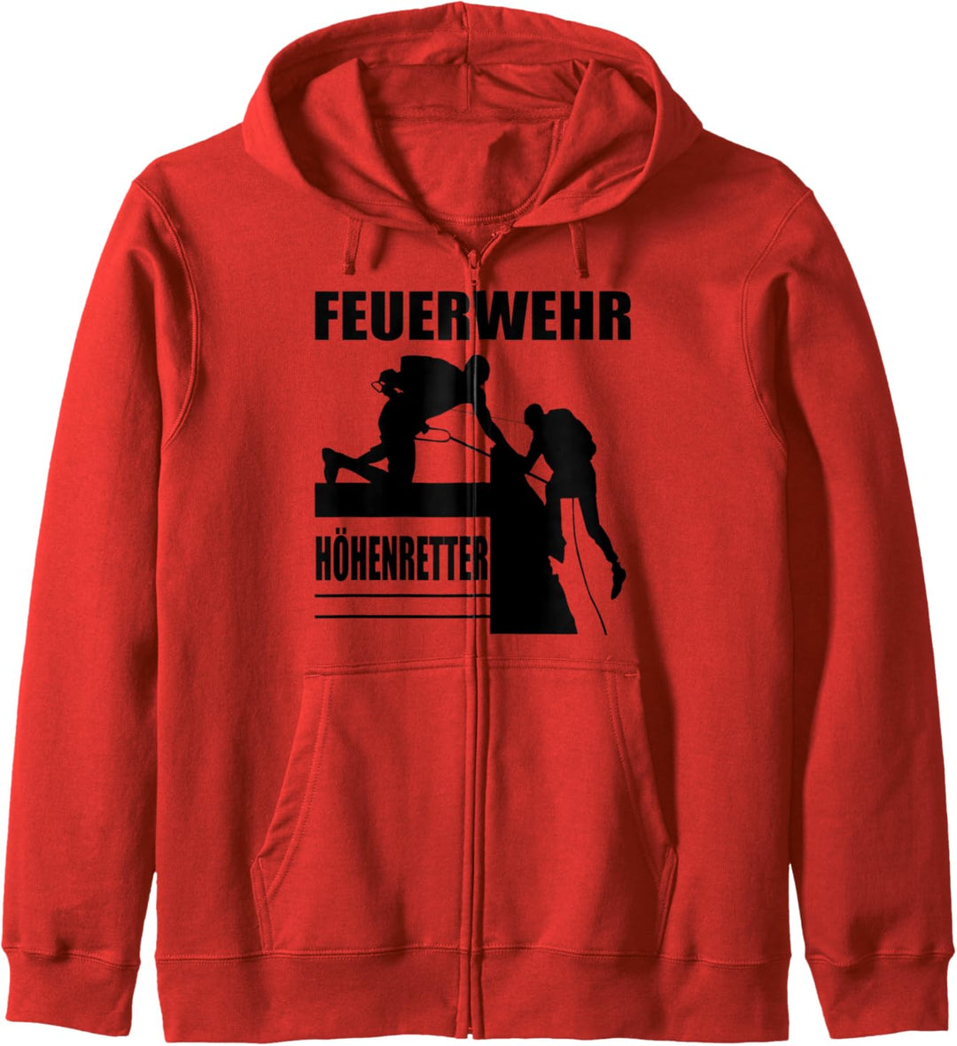 Feuerwehr Höhenretter,112 Ausrüstung Bergrettung, Klettern Kapuzenjacke