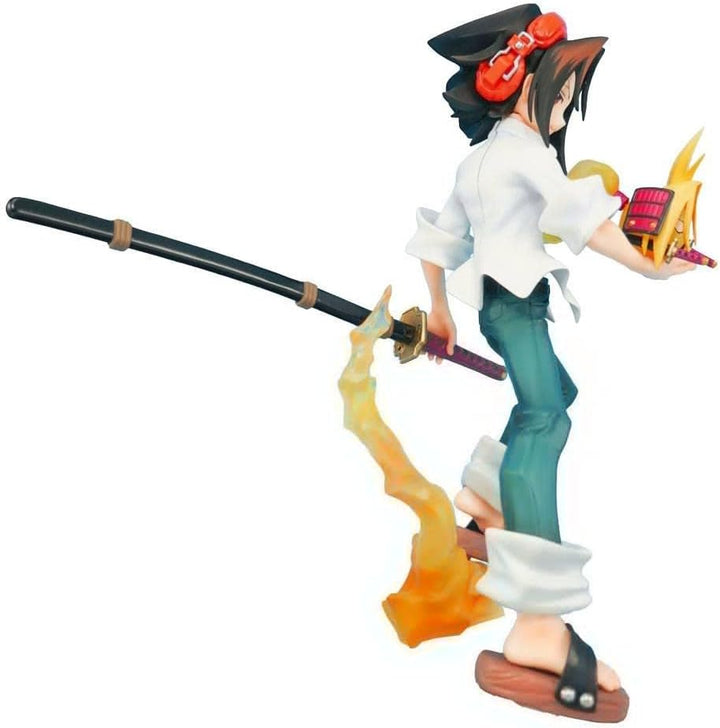 BANPRESTO Shaman King-YOH Asakura-Figur Ichibansho 17cm, grün, único