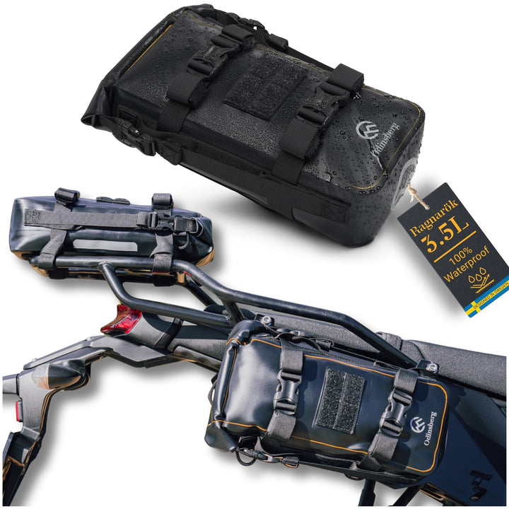 Odinsberg 3,5L wasserdichte Motorrad Hecktasche und Sturzbügel Tasche 3.5L, 3.5L