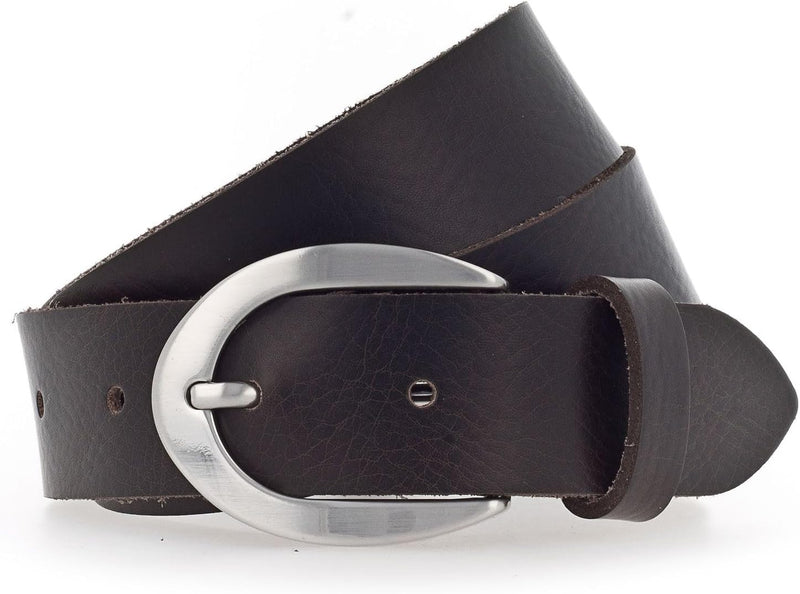 Vanzetti Neon Booster 30mm Full Leather Belt W90 Dark Brown