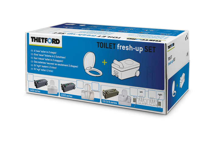 Thetford Fresh up Sets für Thetford Toiletten mit Handgriff und Räder Set verschiedene Modelle für m