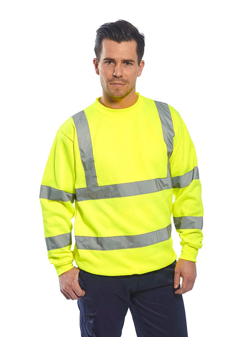 Portwest Warnschutz-Pullover, Farbe: Gelb, Grösse: L, B303YERL L Gelb, L Gelb