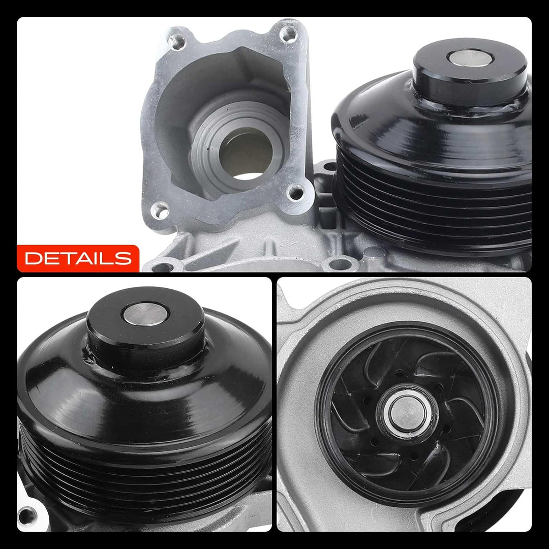 Frankberg Wasserpumpe Kompatibel mit 3er E90 3.0L 2008-2011 3er Cabriolet E93 3.0L 2009-2013 3er Cou