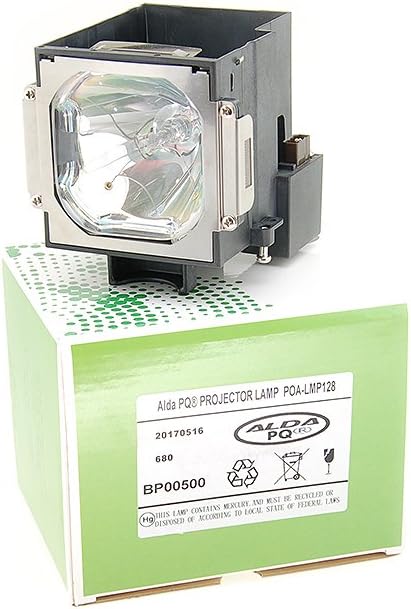 Alda PQ-Premium, Beamerlampe/Ersatzlampe kompatibel mit POA-LMP128, 610-341-9497 für SANYO PLC-XF100