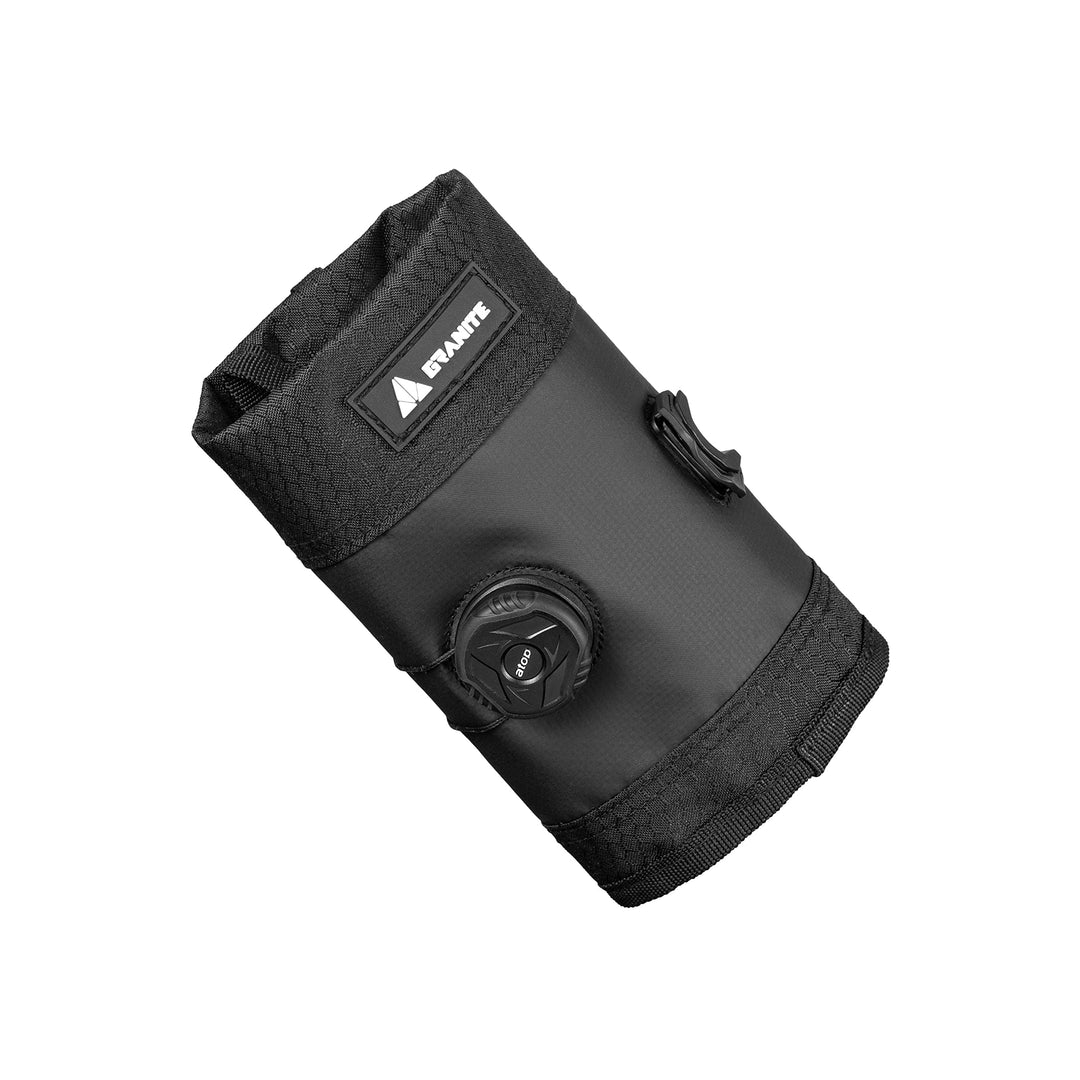 Granite Quiver Werkzeug-Rolltasche für Gravel-, Road- und Mountainbikes. Mit Roll-Up-System und Dial