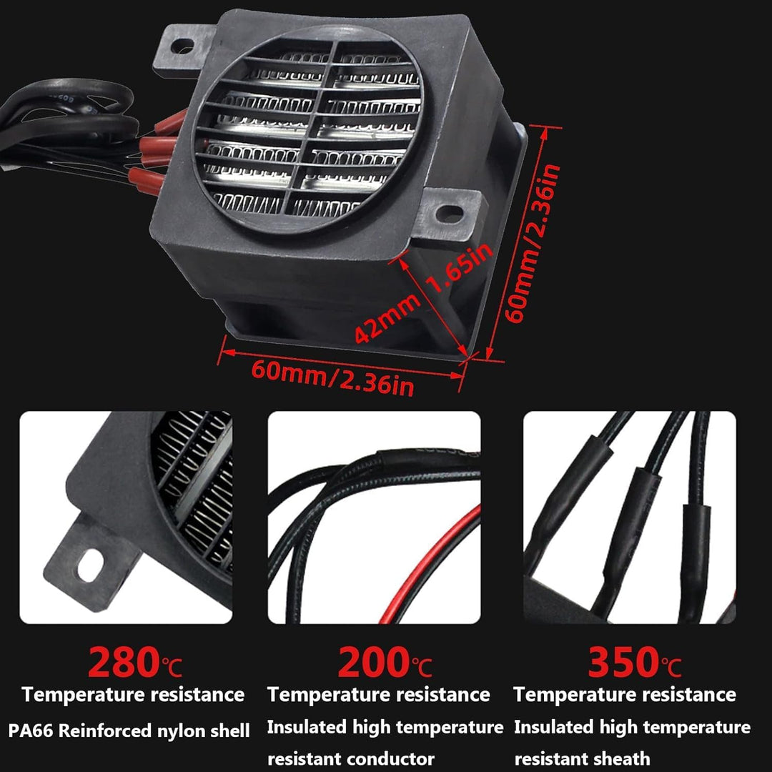 PTC heizung heizelement, 220V, 300W PTC Auto Heizung Konstante Temperatur Elektrische Luftheizung mi