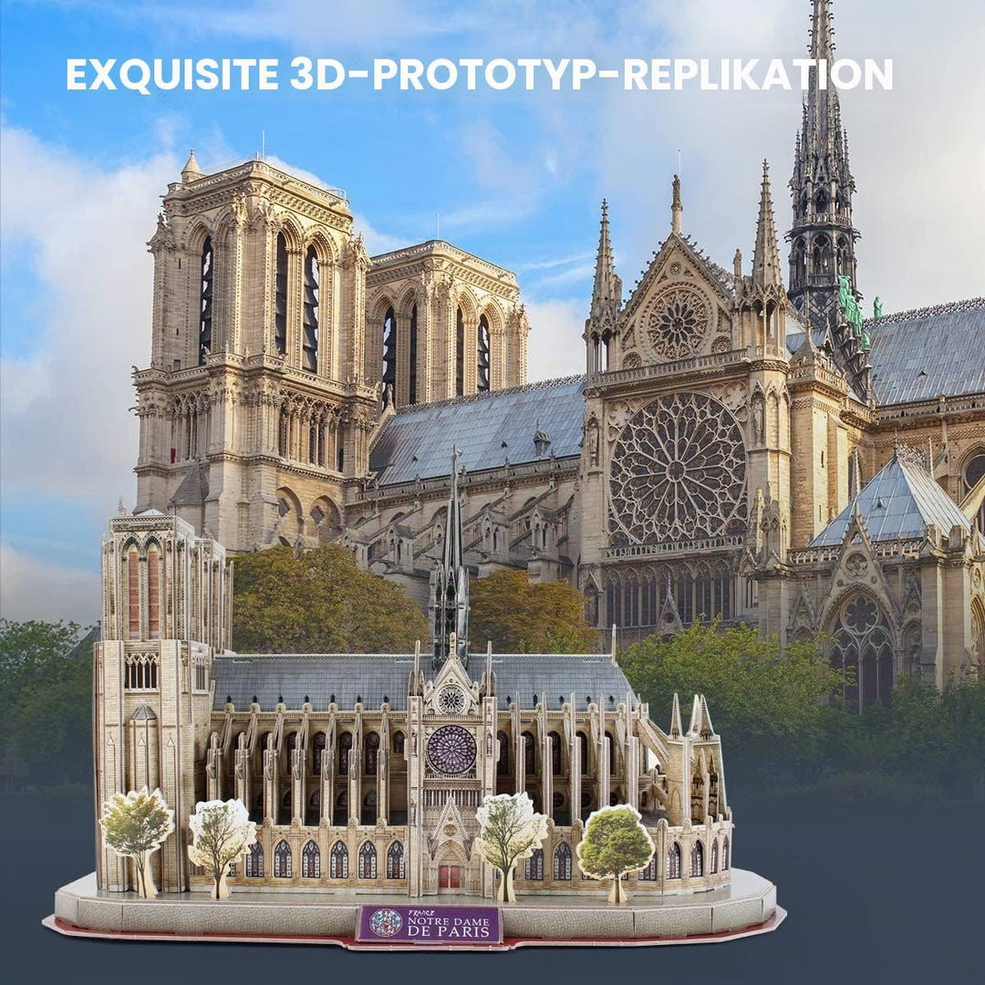 CubicFun DS0986H National Geographic-Notre Dame Notre Dame de Paris | National Geographic, Notre Dam