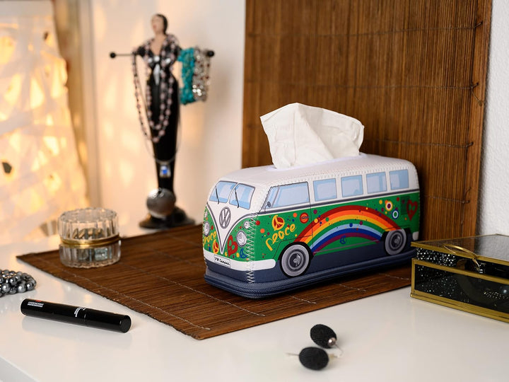 BRISA VW Collection - Volkswagen Neopren Kosmetik-Servietten-Spender-Papier-Taschentuch-Tissue-Box f