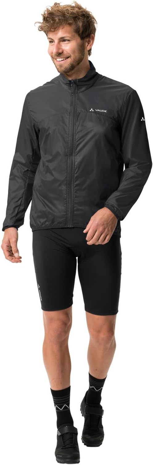 VAUDE Fahrradjacke Matera Air Jacket, ultraleichte Windjacke Herren 150 g, wasserabweisende Windjack