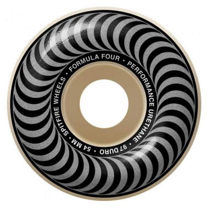 Spitfire Formula Four Classics 99 Skate Board 54 mm silber, 54 mm silber