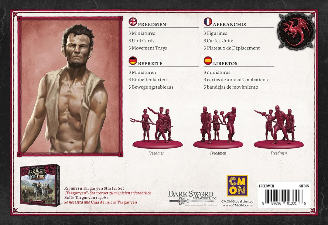 CMON | A Song of Ice & Fire – Befreite | Erweiterung | Tabletop | 2 Spieler | Ab 14+ Jahren | 45+ Mi