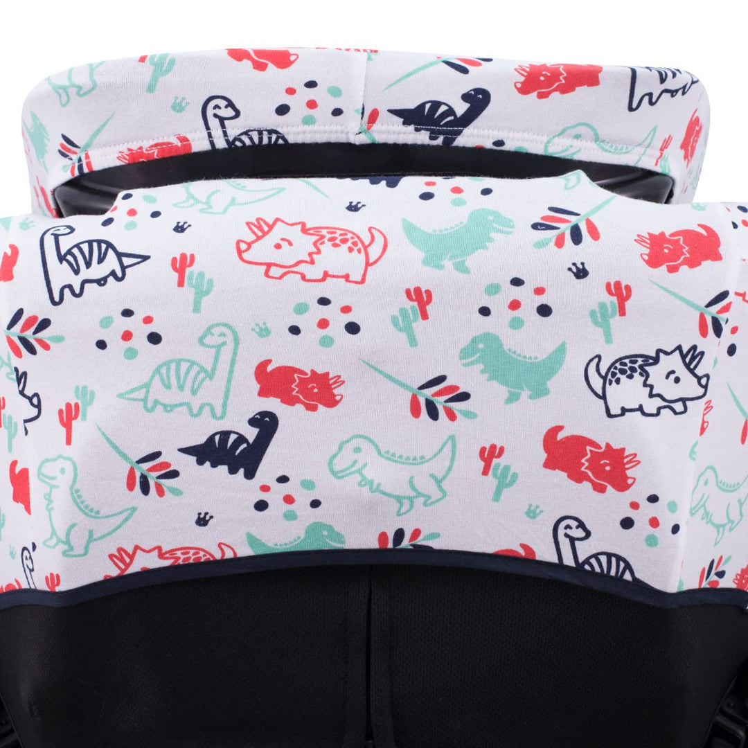 JYOKO Kids Bezug für Autositz kompatibel mit Axkid (Dino Party, Axkid Minikid Kidzone Duofix) Axkid