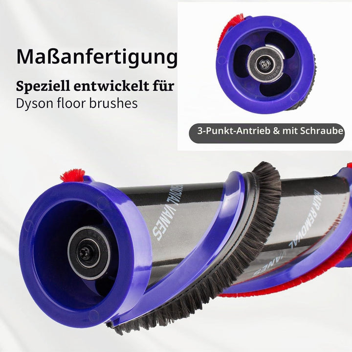 V11 Bürstwalze für Dyson V11 V15 100W High Torque Bodendüse, Ersatz Roller mit Endkappe, kompatibel