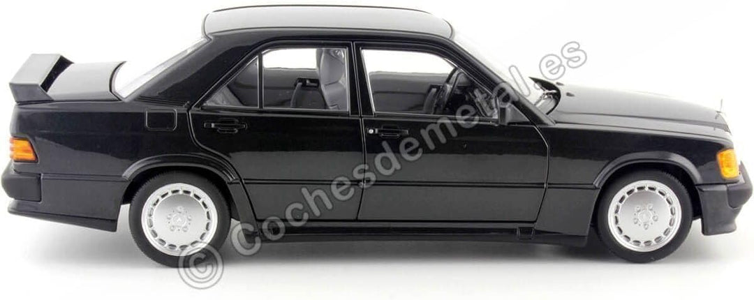 Norev Mercedes 190 E 2.3-16 W201 1984 schwarz metallic Modellauto 1:18