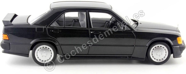 Norev Mercedes 190 E 2.3-16 W201 1984 schwarz metallic Modellauto 1:18