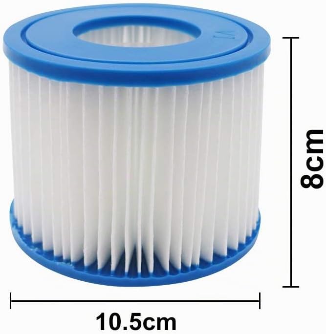 WuYan Ersatz Whirlpool Filterkassette für Best-Way für Flowclear Grösse VI Ersatzfilterkassette für
