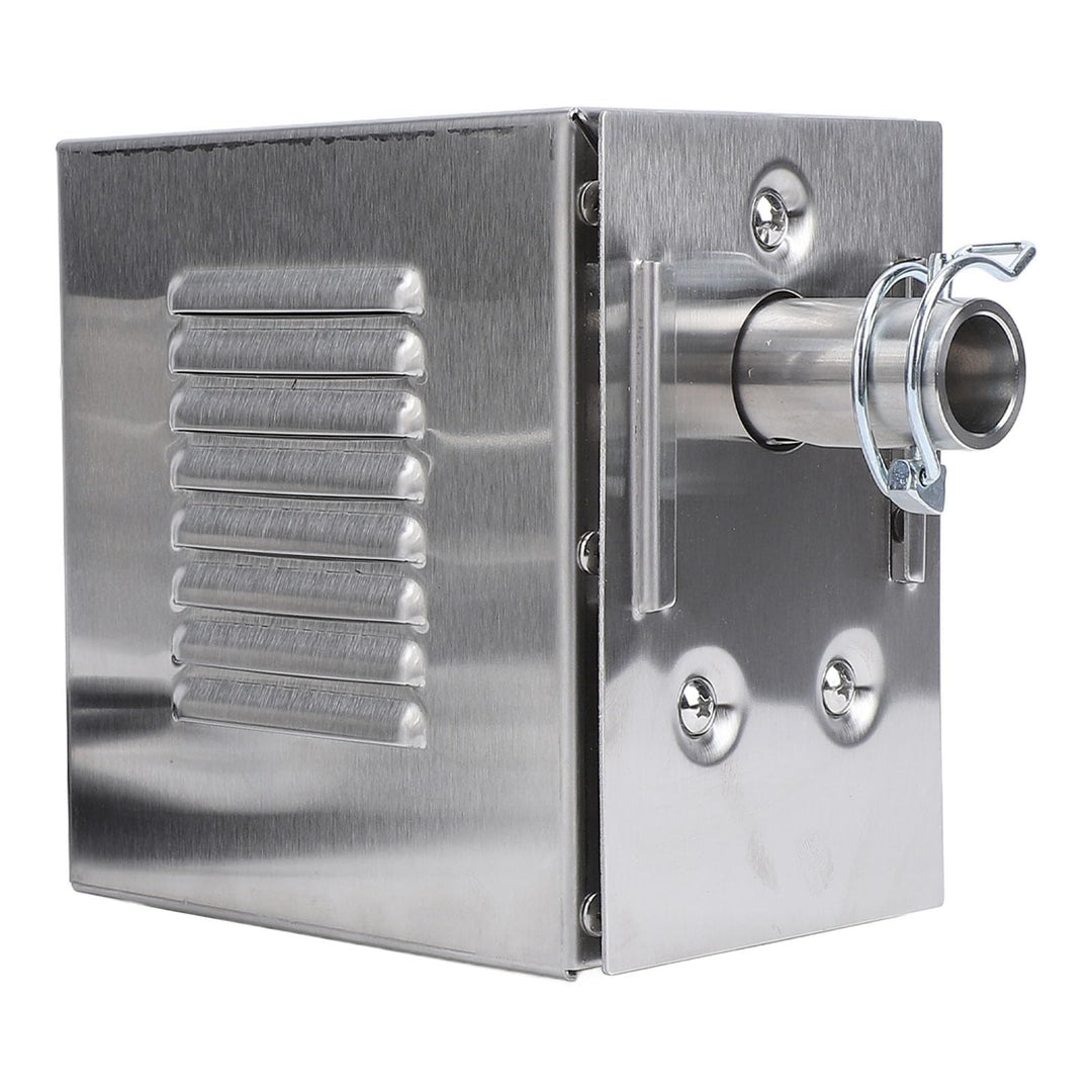Fdit Rotisserie-Motor, 45 W Universal-Ersatzspiessmotor, Elektrischer Grillmotor aus Edelstahl für S