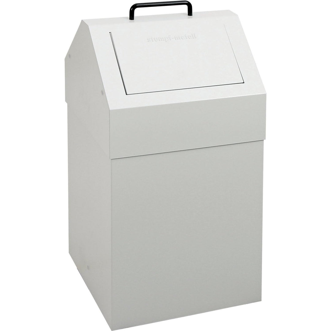 Stumpf | Wertstoffbehälter mit Einwurfklappe | Volumen 45 l | BxHxT 320 x 650 x 310 mm | stationär |