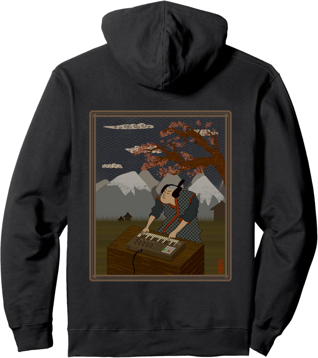 Synthesizer Musiker japan style Pullover Hoodie