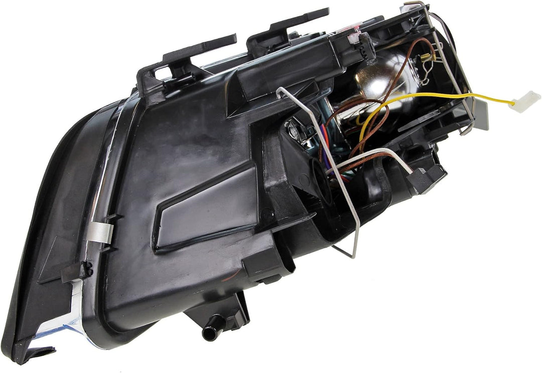 BESTPRICE 2x Hauptscheinwerfer vorne links + rechts Frontscheinwerfer, Kompatibel mit AUDI A6 C5 (4B