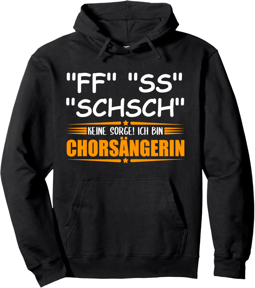 Singübungen Gesangsübungen Chorsängerin Pullover Hoodie