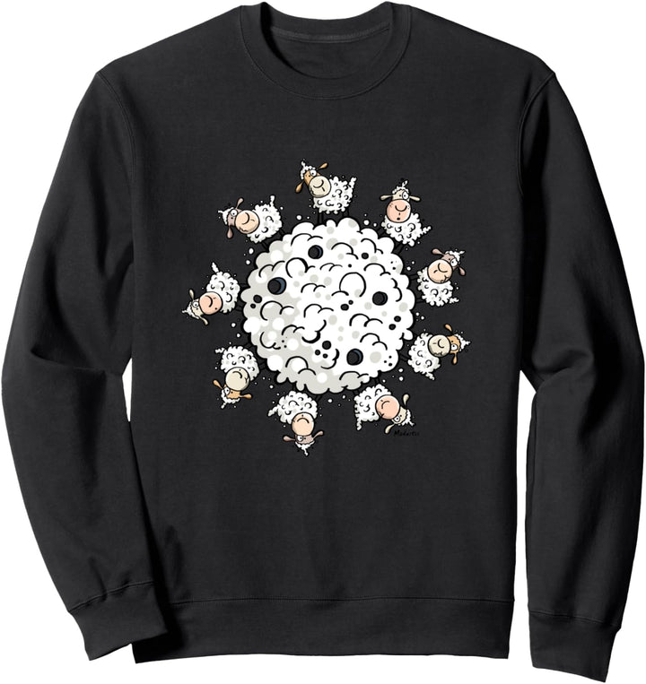 Planet der Schafe I Schaf Universum für Schaffreunde Sweatshirt