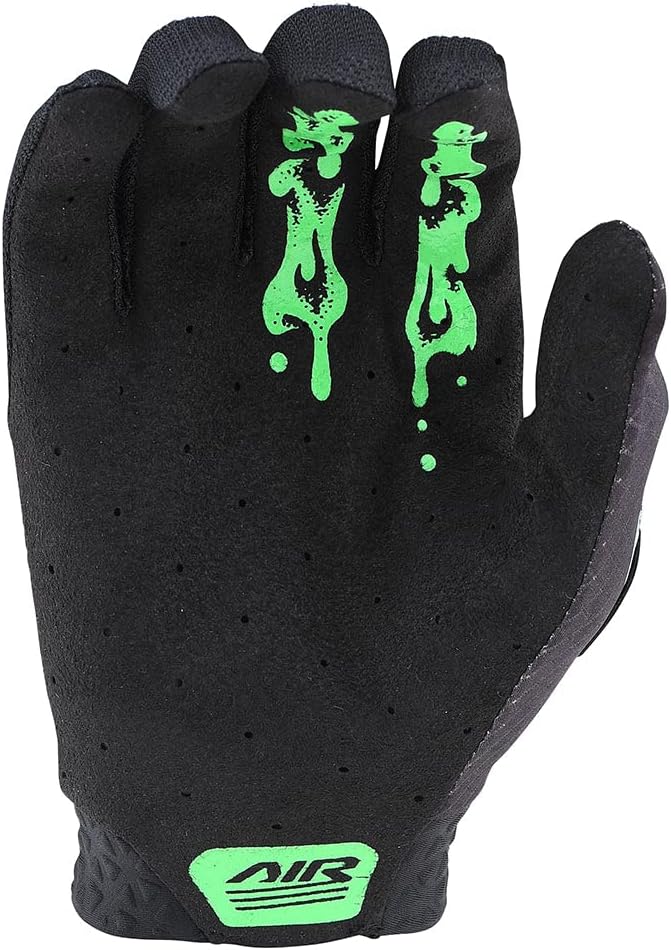 Troy Lee Designs Air Slime Hands Motocross Handschuhe Schwarz Grün XXL, Schwarz Grün XXL