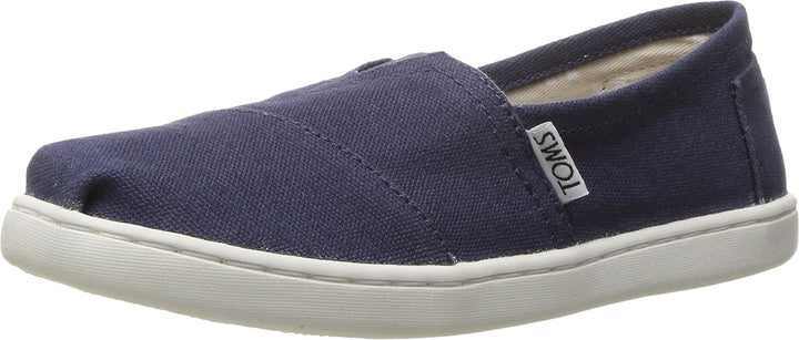 TOMS Unisex Kinder Alpargata Core Flache Slipper 30 EU Marineblau, 30 EU Marineblau
