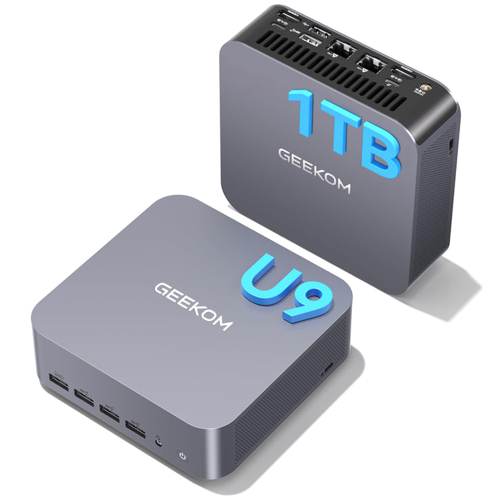 GEEKOM [Einziger Europäischer Hardware Preis für Intel Mini PC GT1 Mega mit Intel Core Ultra 9-185H(