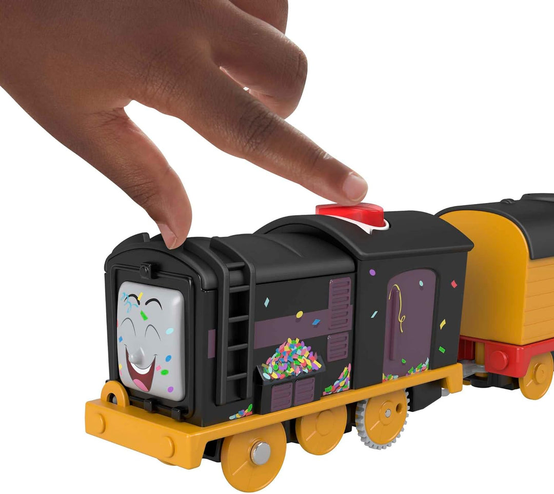Thomas & Friends Sprechender Diesel-Spielzeugzug mit Geräuschen und Sätzen, UK-Englische Version, ba