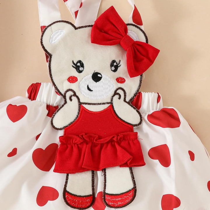 Neugeborenes Baby Mädchen Röcke Sets Rüschen Top + Plaid/Dots/Bowknot Overalls Hosenträger Kleid + S