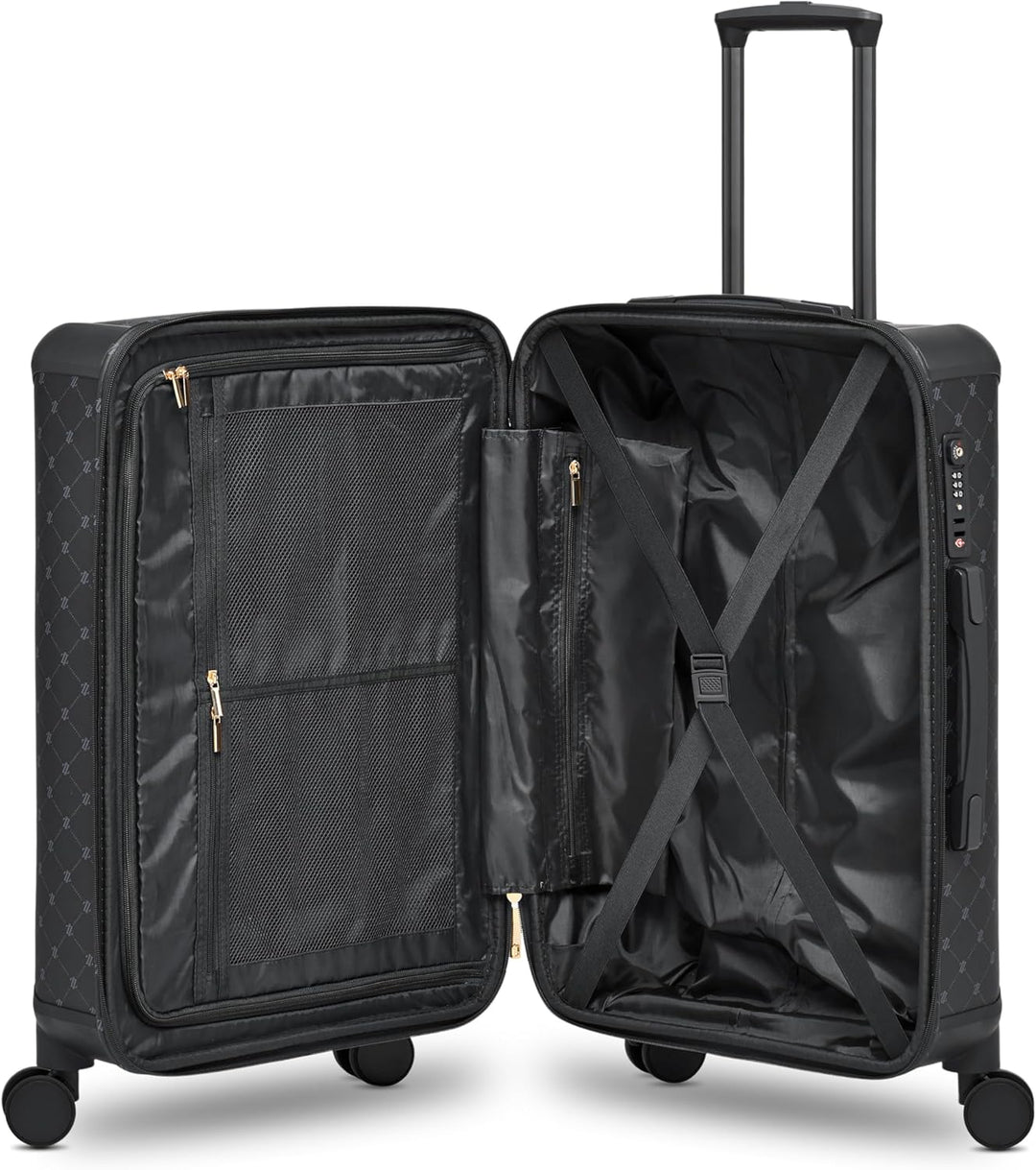 Lazarotti Koffer-Set 3-teilig | 3er Trolley Set S 55 cm + M 66 cm + L 79 cm | leichtes hybrides Mate
