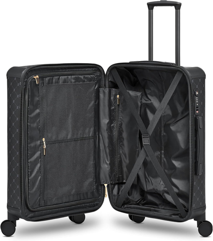 Lazarotti Koffer-Set 3-teilig | 3er Trolley Set S 55 cm + M 66 cm + L 79 cm | leichtes hybrides Mate