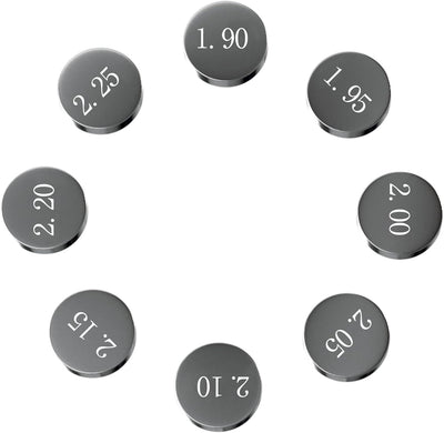 AHL 9.48mm 52pcs 1.20-4.00mm ventil shim ventile einstellen für LT-Z400 QuadSport Z 2003-2008 / LT-Z