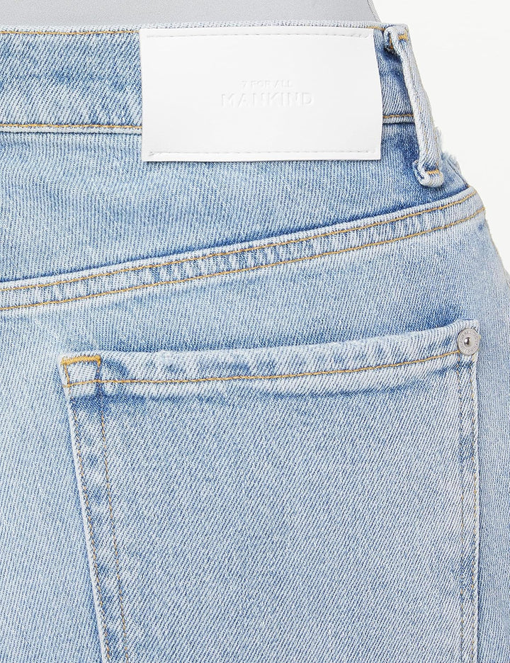7 For All Mankind Damen Logan Stovepipe Jeans 25 Light Blue, 25 Light Blue
