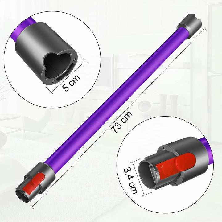 Verlängerungsrohr für Dyson V15 V11 V10 V8 V7 Saugrohr Ersatzteile Rohr Zubehör Staubsaugerrohr Tele