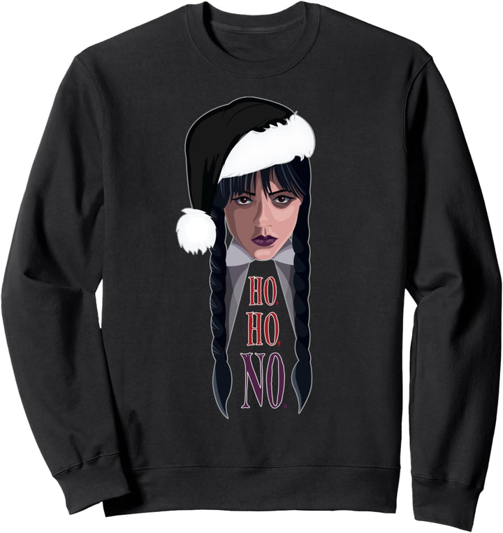 Wednesday Series Wednesday Holiday Ho. Ho. Nr. Sweatshirt