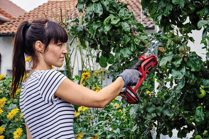 Einhell Akku-Astsäge GE-GS 18 Li – Solo Power X-Change (Lithium Ionen, 18 V, Sägeblattlänge 150 mm Q