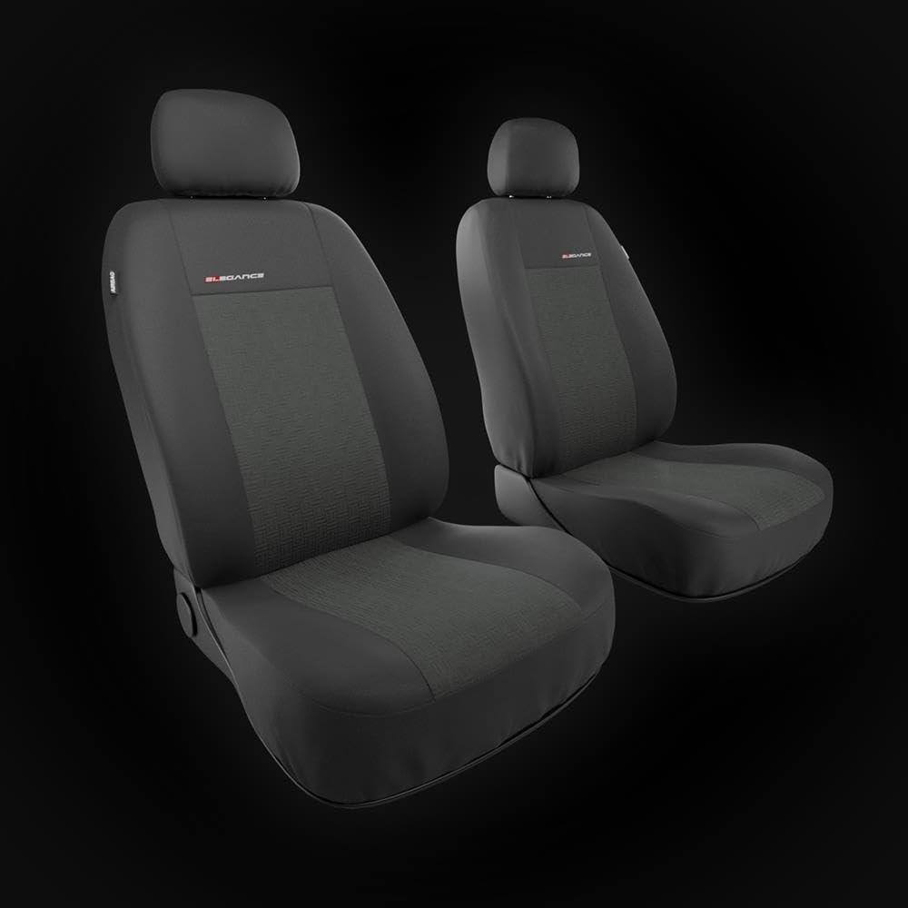 Mossa Sitzbezüge Auto passend für Seat Alhambra I II Van 1996-2020 2UNE-1 Grau UNE-1 Voller Set vorn