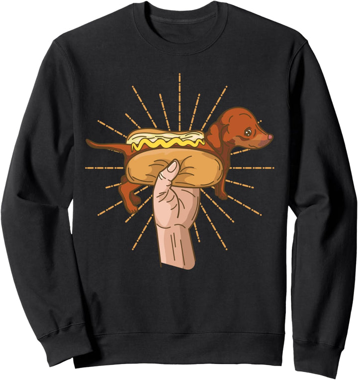 Lustiges T-Shirt - Niedliche Wiener Hund T-Shirt - Graphic T Sweatshirt